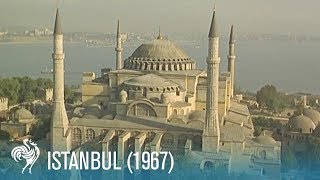 A Travel Guide to Istanbul in the Sixties The Mystery City of Mosques 1967  British Pathé [upl. by Finah]