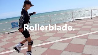 I learn to Rollerblade in 5 days [upl. by Willing]