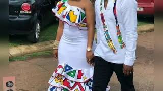 Compilation of Ndebele Print Wedding 👗 [upl. by Taddeo285]