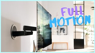 5 Best Full Motion TV Wall Mounts 2023 [upl. by Yelrihs721]