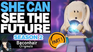 Season 2 She Can See The Future EP 1  roblox brookhaven 🏡rp [upl. by Naehgem]