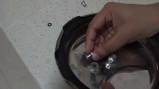 How to replace a Prestige Deluxe pressure cooker Safety valve [upl. by Jule]