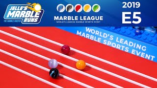 Marble Race Marble League 2019 E5  5 Meter Sprint [upl. by Iphagenia]