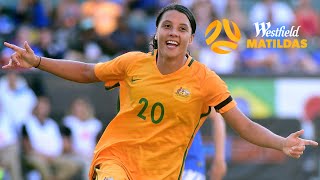 Top 10 Goals  Matildas 2017 [upl. by Artinak]