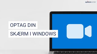 Optag din skærm i Windows 10 [upl. by Quita]