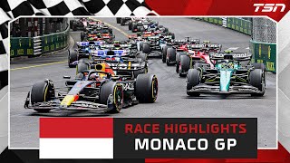 F1 RACE HIGHLIGHTS MONACO GP [upl. by Akkinahs]