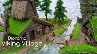 How to Build Realistic Viking Village Diorama [upl. by Bayless]