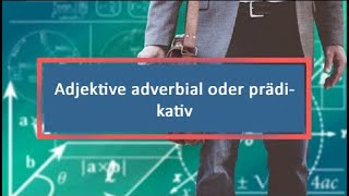 Adjektive adverbial oder prädikativ [upl. by Llertnauq631]