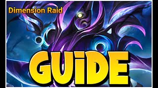 Dimension Raid Guide Summoners War [upl. by Elum]