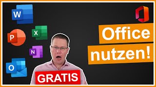 🆓 Microsoft Office komplett kostenlos nutzen Word Excel PowerPoint [upl. by Asseralc]