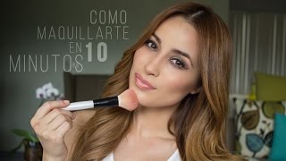 Cynthia  Como maquillarte en 10 minutos [upl. by Aleil]