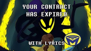 A Hat in Time  Your Contract Has Expired With Lyrics  Man on the Internet [upl. by Idac]