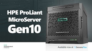 Introducing the HPE ProLiant MicroServer Gen10 [upl. by Behah]