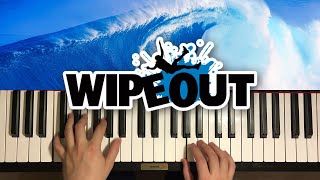 Surfaris  Wipe Out Piano Tutorial Lesson [upl. by Casar647]