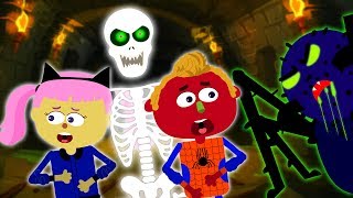 Secret Haunted Tunnel With Len and Mini and Many More Nursery Rhymes by Teehee Town [upl. by Rann]