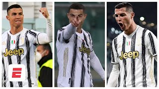 CRISTIANO RONALDO Revive todos los GOLAZOS de CR7 con Juventus en la temporada 202021  Serie A [upl. by Elleb]