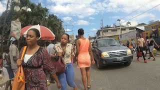 Walking in Petionville Port au Prince Haiti [upl. by Ssyla815]