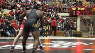 Kollin Moore Ohio State vs JDen Cox Missouri  197 lbs [upl. by Dilks]