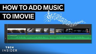 How To Add Music To iMovie [upl. by Avrit]