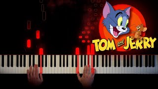 Tom and Jerry Theme  Piano Cover amp Sheet Music [upl. by Ecnerewal]