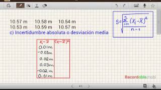 Mediciones e incertidumbre [upl. by Ibrad]