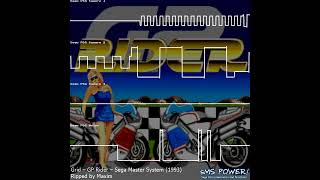 GP Rider  Sega Master System [upl. by Lyj]