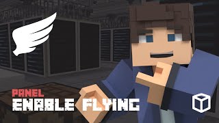 How To Enable Flying On A Minecraft Server [upl. by Ydal]