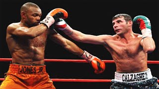 Joe Calzaghe vs Roy Jones Jr  Highlights Calzaghe BEATS Jones [upl. by Alekahs]