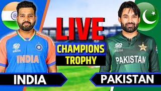 India vs Pakistan  Champions Trophy 2025  Live Cricket Match Today  IND vs PAK Match Last 29 Ovs [upl. by Bate]