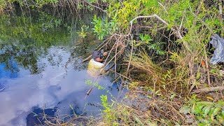 Pescando Jaibas Con Línea De Mano Y Pesca Con Arpón Cocinado Caldo De Cinco Especies [upl. by Cale]