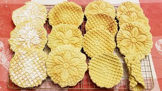 Pizzelle mamas recipe  the Italian Classic Cookie [upl. by Mil820]