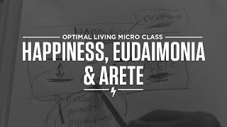 Happiness Eudaimonia amp Arete [upl. by Rocray]