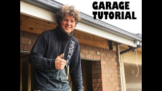 Bricklaying a Garage Full Build [upl. by Yror295]