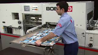 Demo Bobst Novacut 106 E [upl. by Anihpesoj]