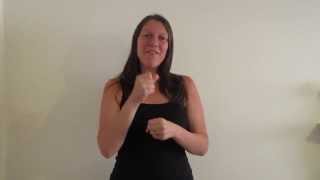 Alphabet song ABC  British Sign Language BSL and singing [upl. by Curtis]