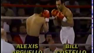 Alexis Arguello vs Billy Costello [upl. by Knarf]