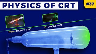 From Geissler Tubes to Cathode Ray Tubes Crookes Tubes Physics amp History [upl. by Noy]