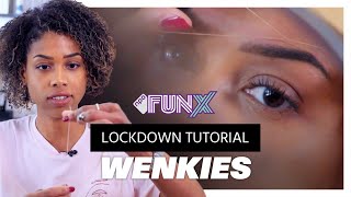 WENKBRAUWEN EPILEREN MET TOUW  Lockdown Tutorial [upl. by Victorie]