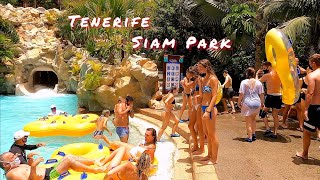 🌍 Tenerife Siam Park Costa Adeje Spain 4K [upl. by Nogem]