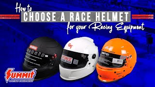 Racing Helmet Guide  How to Choose a Race Helmet [upl. by Ailet]