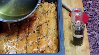 Baklava Recipe  Easy Greek Baklava Recipe  Ken Panagopoulos [upl. by Retsevlys504]