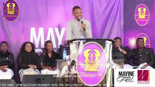 Apostle SD Mbuyazi  Intshukumo main service [upl. by Yenwat368]