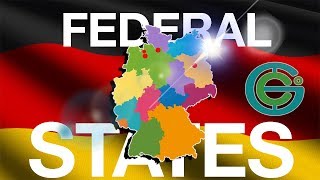 STATES Bundesländer of GERMANY EXPLAINED Geography Now [upl. by Odlauso]