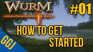 Wurm Unlimited  How To Get Started  The Basics [upl. by Akerahs]