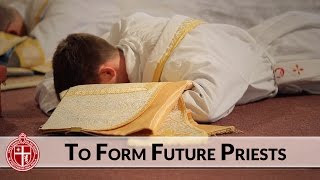 quotTo Form Future Priestsquot  SSPX New Seminary Project [upl. by Notneb]