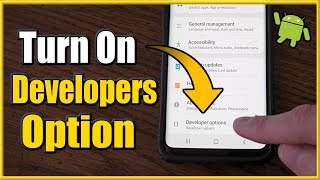 How to Enable Developer Options on Android amp Turn Off Developer Options Easy Method [upl. by Clynes]