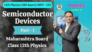 Semiconductor Devices  Class 12th Physics  Part 1 [upl. by Ahsenak]