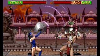 Mortal Kombat 2  Kitana playthrough HD [upl. by Esta]