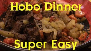 Hobo Dinner Recipe Tutorial S2 Ep232 [upl. by Iderf600]