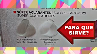 👉El SECRETO 😱❓ de los Tonos super ACLARANTES – Aprende usar el tinte Triple 000  Tips [upl. by Mapes32]